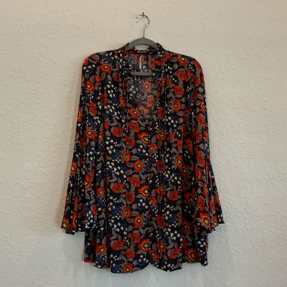 Free People Magical Mystery Tunic Dress Size XS - Picture 4 of 4